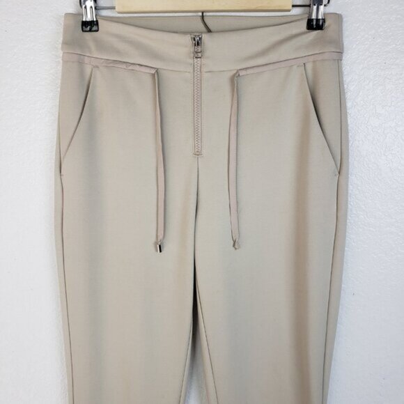 I'CONA Slim Fit Athleisure Casual Pants size 4 Drawstring Stretch - Picture 3 of 8